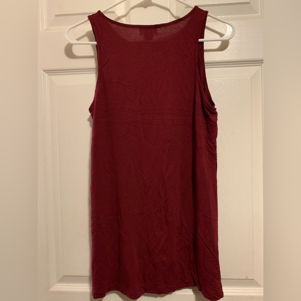 Old Navy Burgundy Blouse - Picture 3 of 3